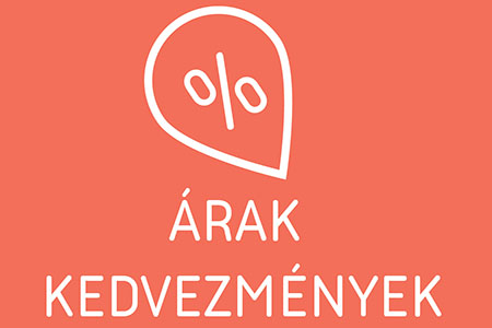 Árjegyzék, kedvezmények »